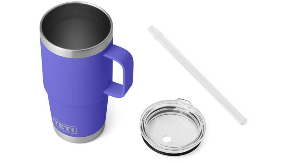 Yeti Rambler 25 oz Straw Mug, Ultramarine Violet, 25 oz, 21071504785