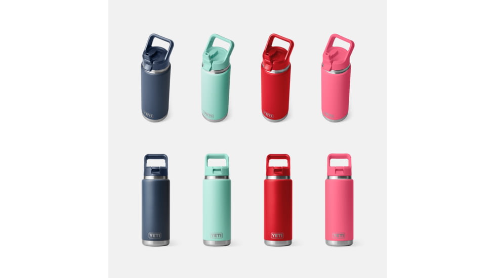 Yeti Rambler 26 oz C Straw Bottle, Firefly Yellow, 26 oz, 21071504718