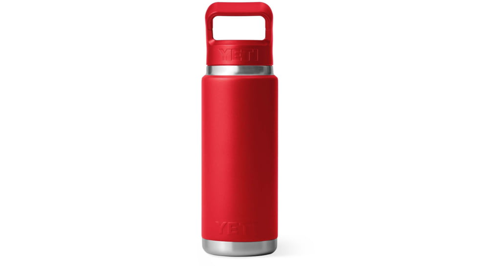 Yeti Rambler 26 oz C Straw Bottle, Rescue Red, 21071503996