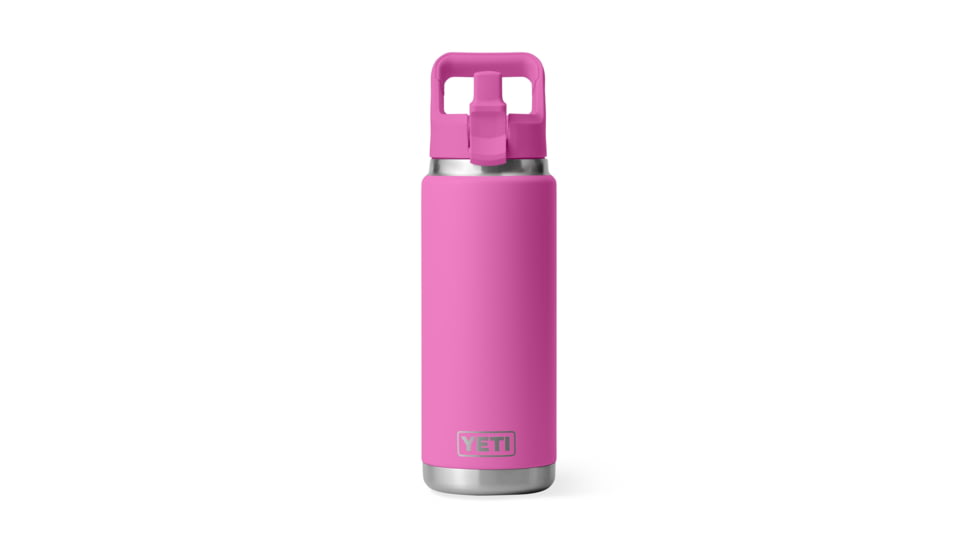 Yeti Rambler 26 oz C Straw Bottle, Wildflower Fuchsia, 26 oz, 21071503681