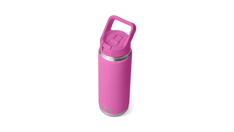 Yeti Rambler 26 oz C Straw Bottle, Wildflower Fuchsia, 26 oz, 21071503681