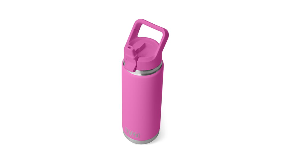 Yeti Rambler 26 oz C Straw Bottle, Wildflower Fuchsia, 26 oz, 21071503681