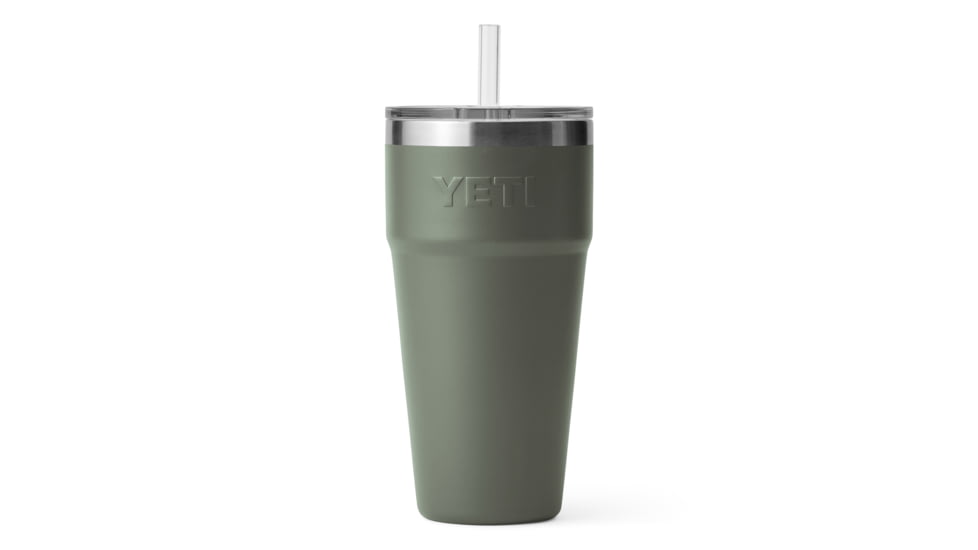 Yeti Rambler 26 oz Straw Cup, Camp Green, 21071501691