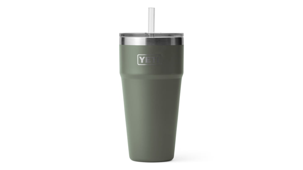 Yeti Rambler 26 oz Straw Cup, Camp Green, 21071501691