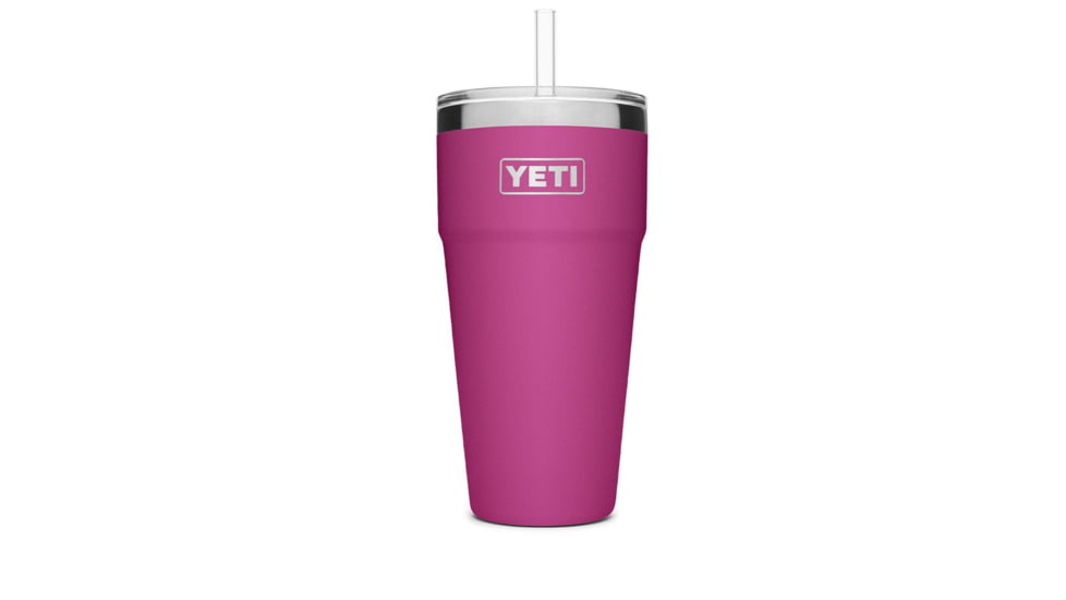 Yeti Rambler Straw Cup, 26 oz, Prickly Pear Pink, 21071500648