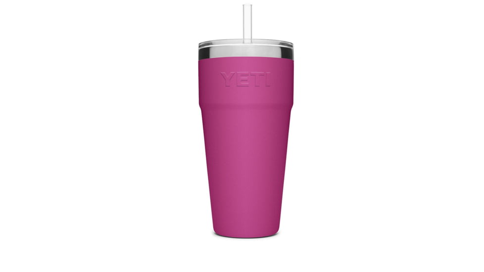 Yeti Rambler Straw Cup, 26 oz, Prickly Pear Pink, 21071500648