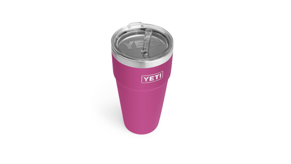 Yeti Rambler Straw Cup, 26 oz, Prickly Pear Pink, 21071500648