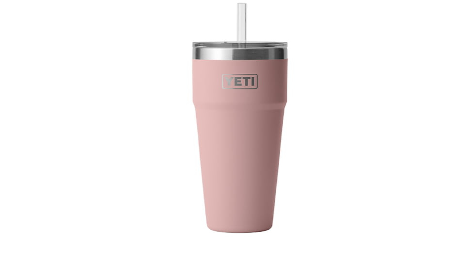 Yeti Rambler Straw Cup, 26 oz, Sandstone Pink, 21071500928