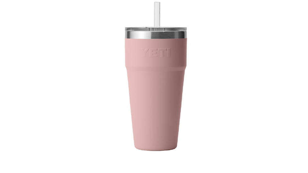 Yeti Rambler Straw Cup, 26 oz, Sandstone Pink, 21071500928