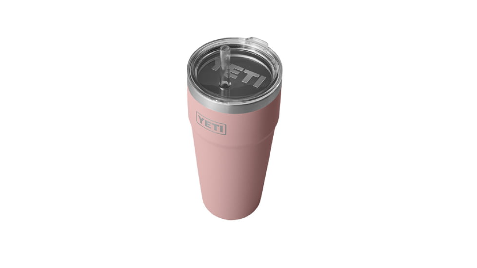 Yeti Rambler Straw Cup, 26 oz, Sandstone Pink, 21071500928