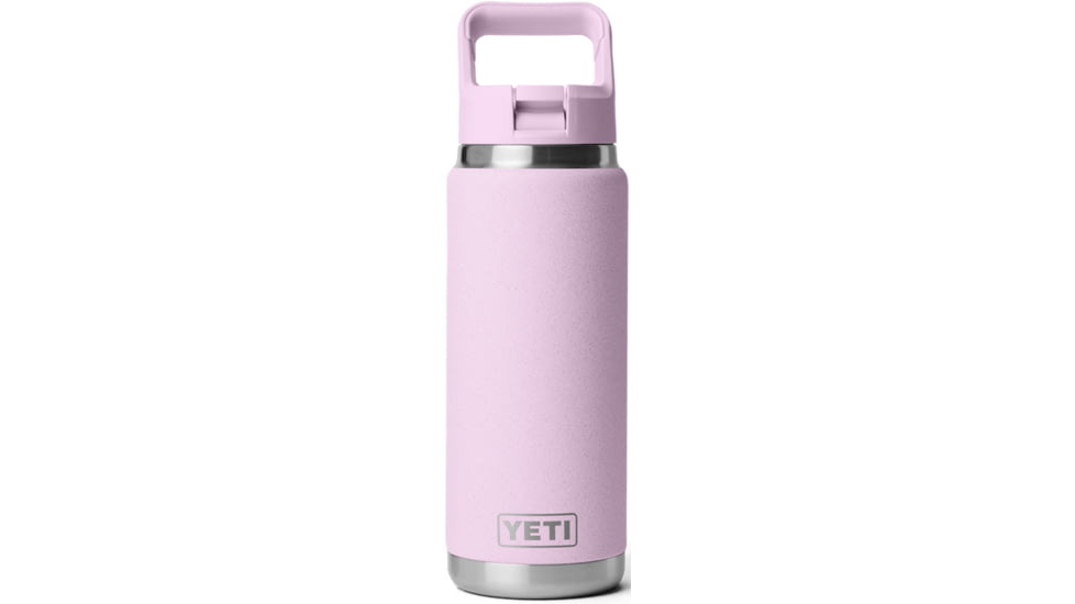 Yeti Rambler 26 oz Water Bottle w/Straw Cap, Cherry Blossom, 21071505941