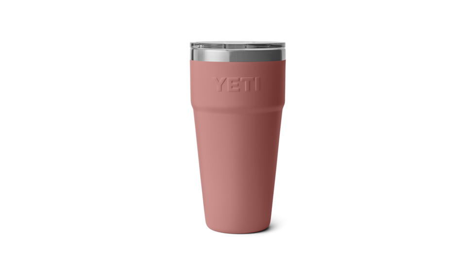 Yeti Rambler 30 oz Stackable Cup w/Magslider Lid, Sandstone Pink, 21071504249