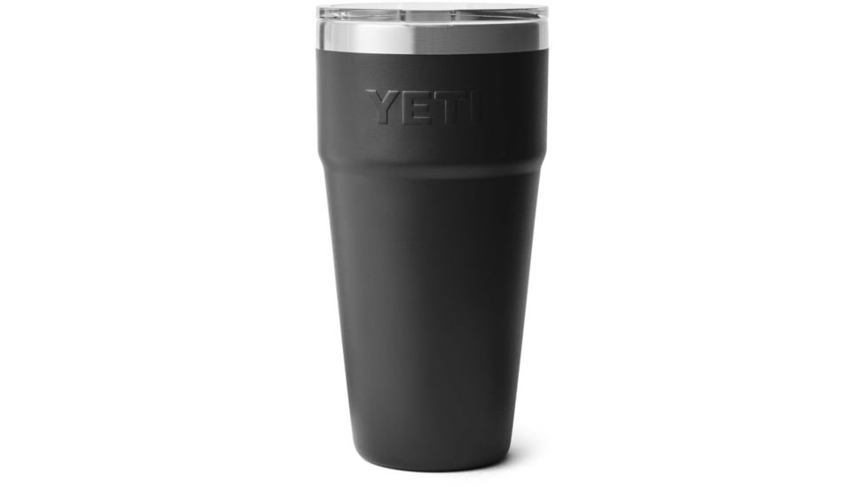 Yeti Rambler 30 oz Stackable Pint w/Magslider Lid, Black, 21071503718