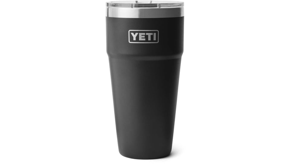 Yeti Rambler 30 oz Stackable Pint w/Magslider Lid, Black, 21071503718