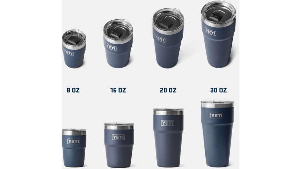 Yeti Rambler 30 oz Stackable Pint w/Magslider Lid, Navy, 21071503717