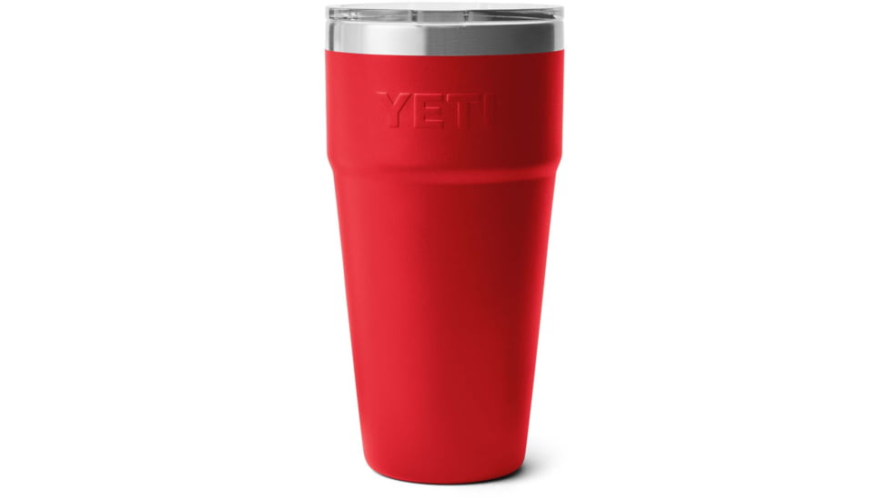 Yeti Rambler 30 oz Stackable Pint w/Magslider Lid, Rescue Red, 21071503893