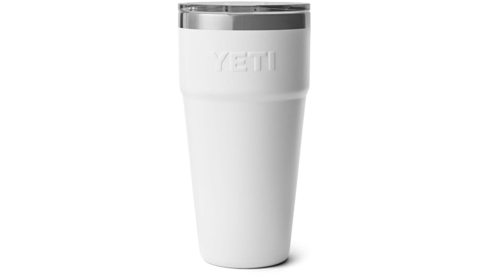 Yeti Rambler 30 oz Stackable Pint w/Magslider Lid, White, 21071503715