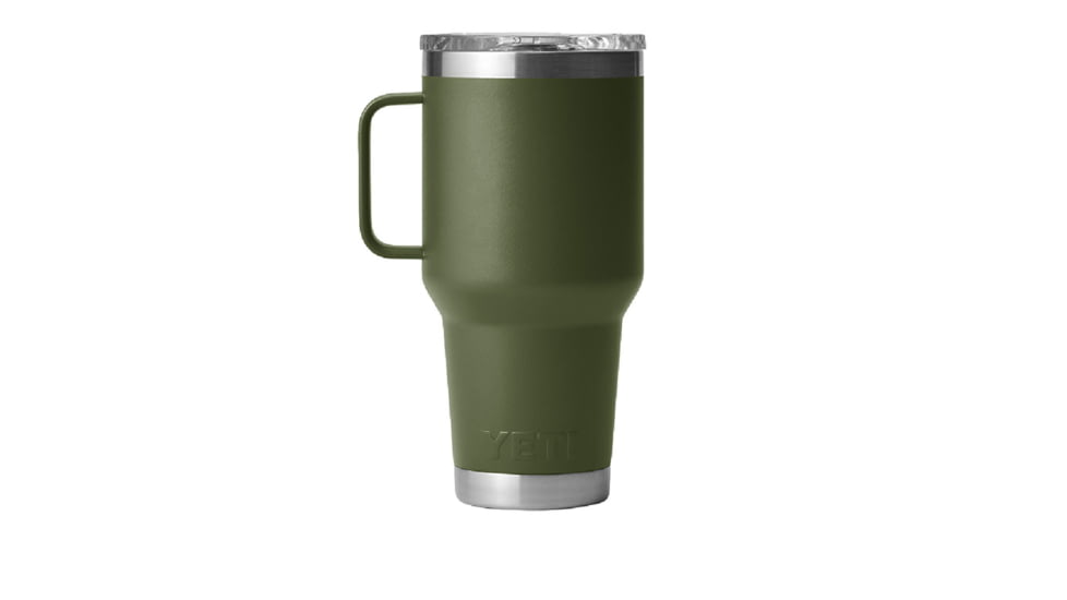 Yeti Rambler Travel Mug, 30 oz, Highlands Olive, 21071500736
