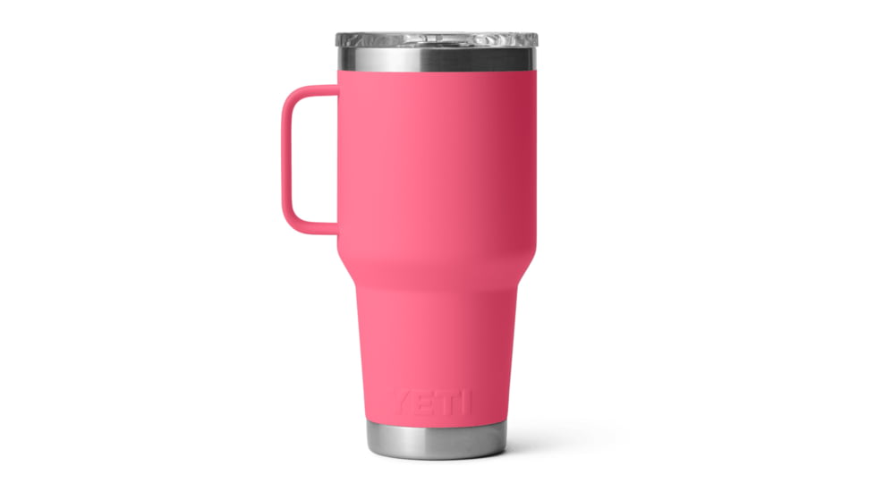 Yeti Rambler 30 oz Travel Straw Mug, Tropical Pink, 21071506232