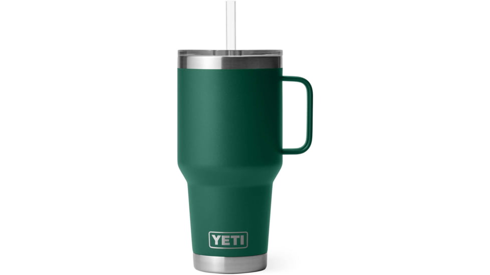 Yeti Rambler 35 oz Straw Mug BF, Black Forest Green, 21071504923