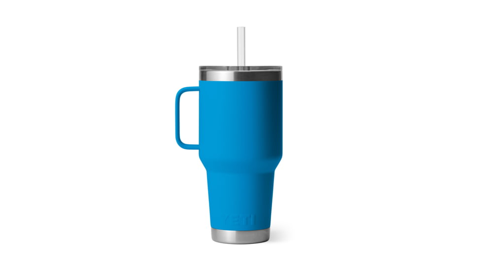 Yeti Rambler 35 oz Straw Mug, Big Wave Blue, 35 oz, 21071502685