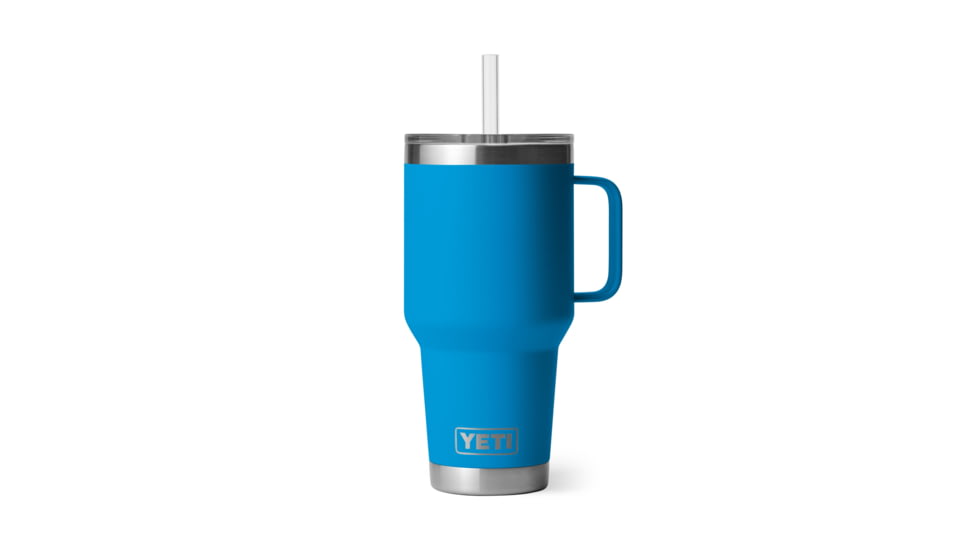Yeti Rambler 35 oz Straw Mug, Big Wave Blue, 35 oz, 21071502685