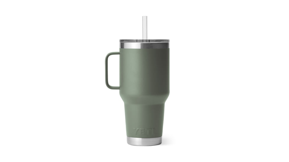 Yeti Rambler 35 oz Straw Mug, Camp Green, 35 oz, 21071502440
