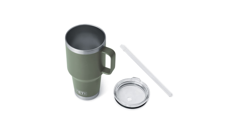 Yeti Rambler 35 oz Straw Mug, Camp Green, 35 oz, 21071502440