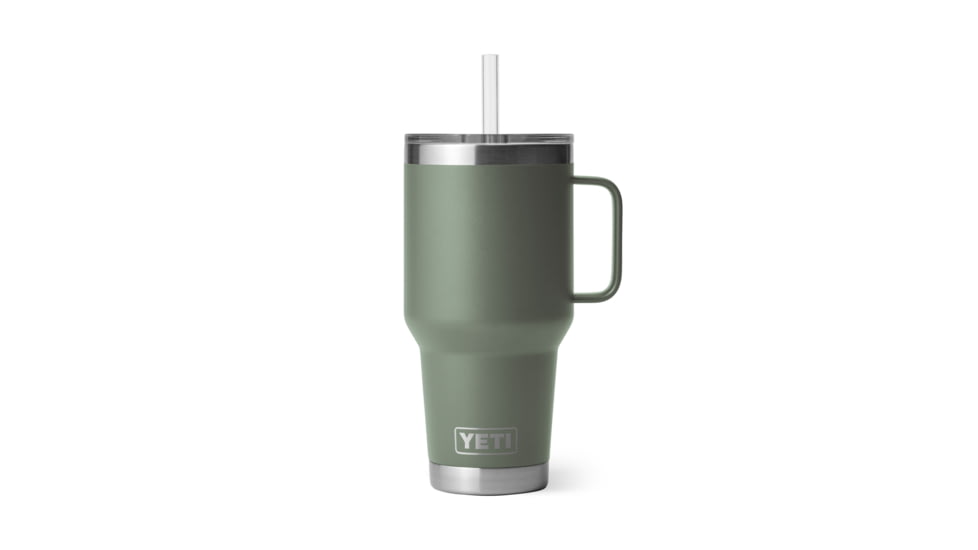 Yeti Rambler 35 oz Straw Mug, Camp Green, 35 oz, 21071502440