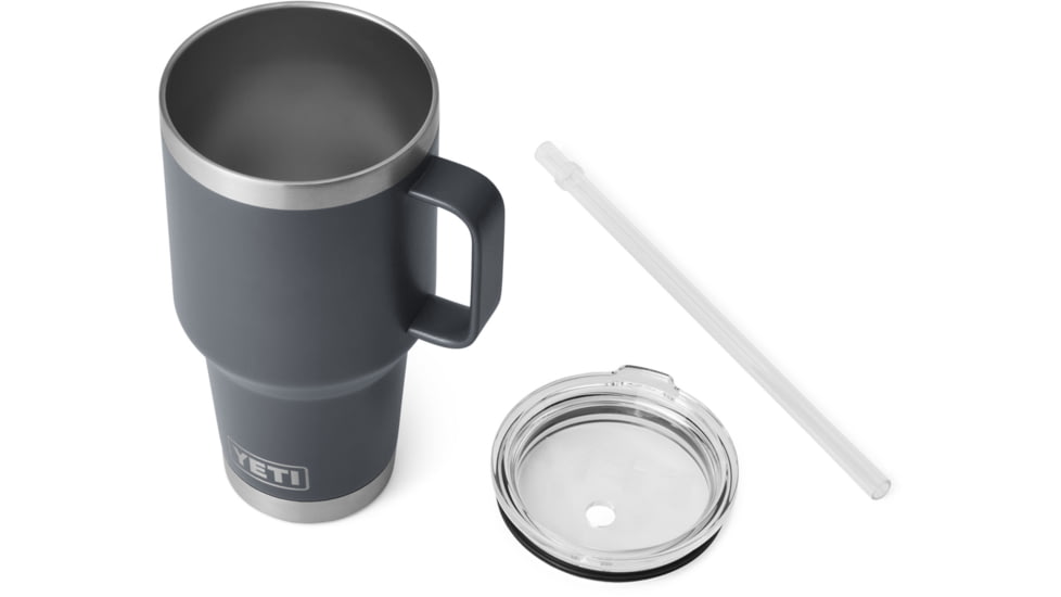 Yeti Rambler 35 oz Straw Mug, Charcoal, 35 oz, 21071501815