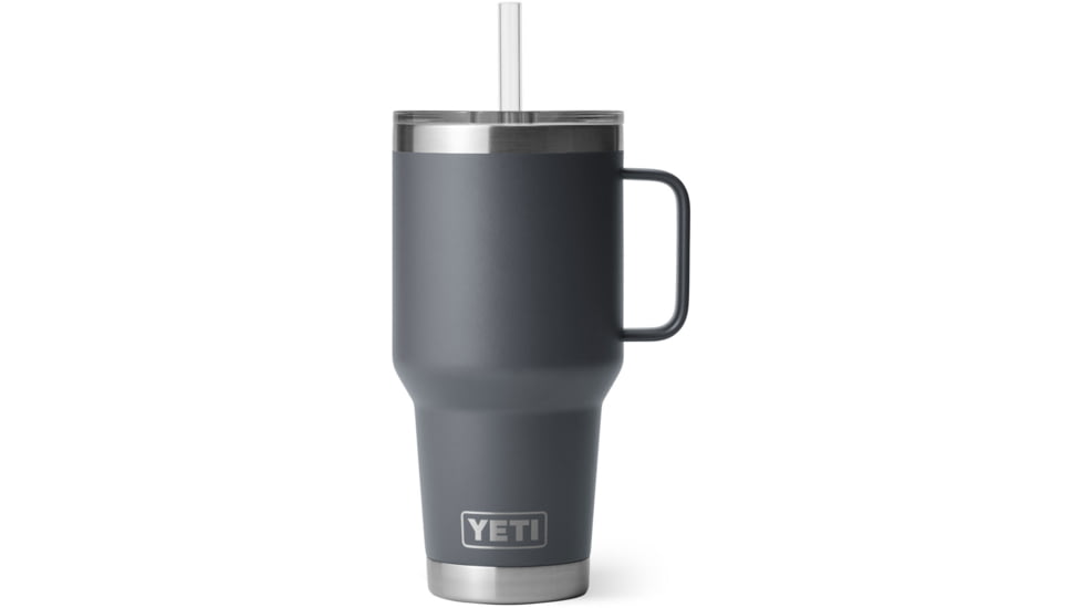 Yeti Rambler 35 oz Straw Mug, Charcoal, 35 oz, 21071501815