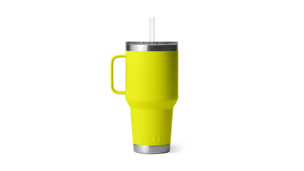 Yeti Rambler 35 oz Straw Mug, Firefly Yellow, 35 oz, 21071504724