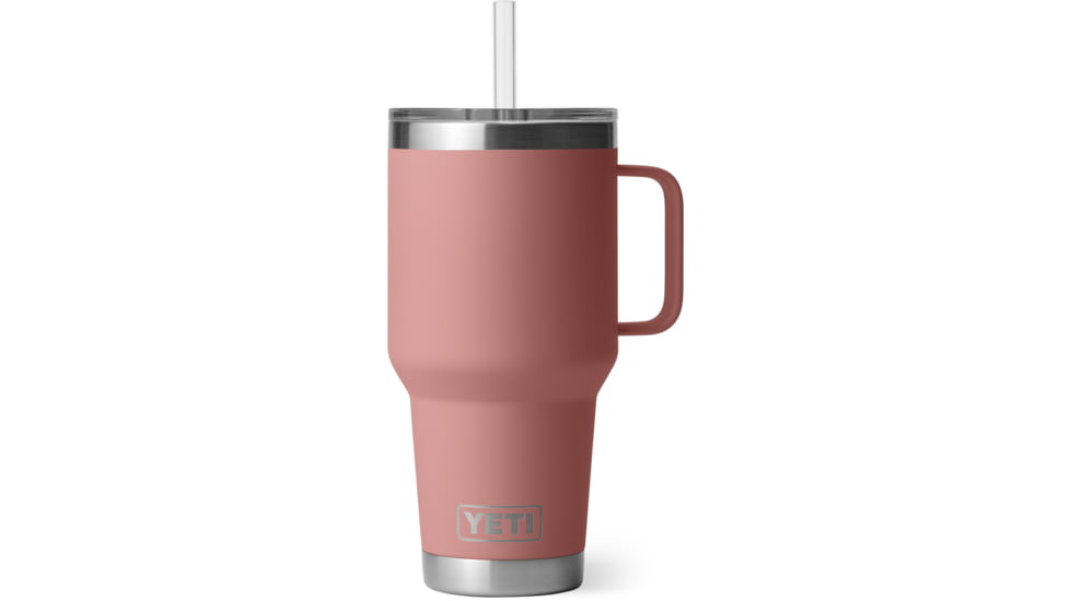Yeti Rambler 35 oz Straw Mug, Sandstone Pink, 21071503348