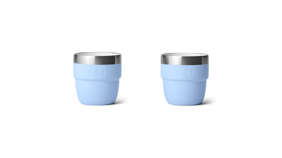 Yeti Rambler 4 oz Cup 2PK, Big Sky Blue, 4 oz, 21071504657