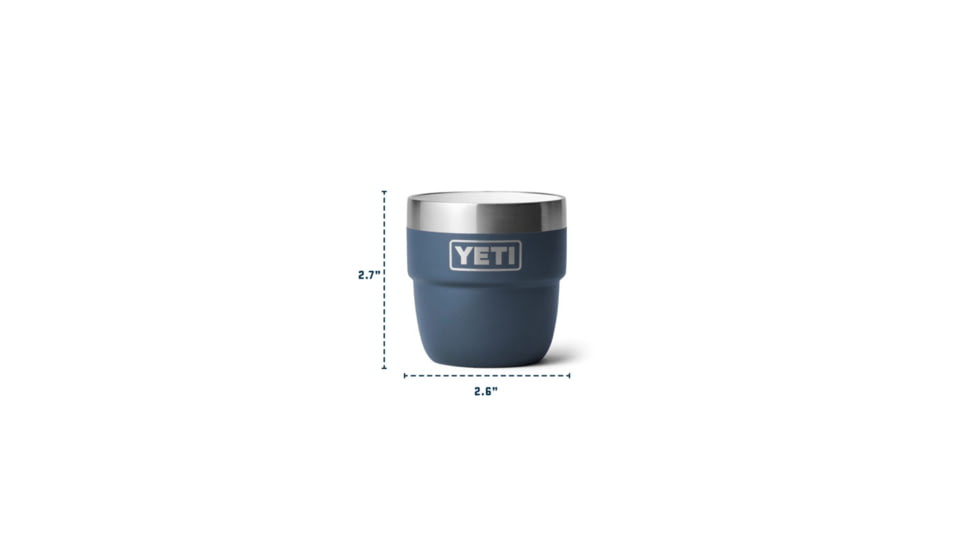 Yeti Rambler 4 oz Espresso Cup - 2 Pack, Tropical Pink, 4 oz, 21071502981