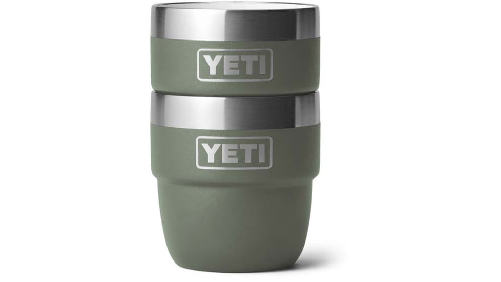 Yeti Rambler 4 oz Espresso Cup - 2 Pack, Camp Green, 4 oz, 21071501861