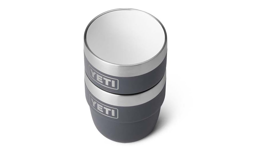 Yeti Rambler 4 oz Espresso Cup - 2 Pack, Charcoal, 4 oz, 21071501860