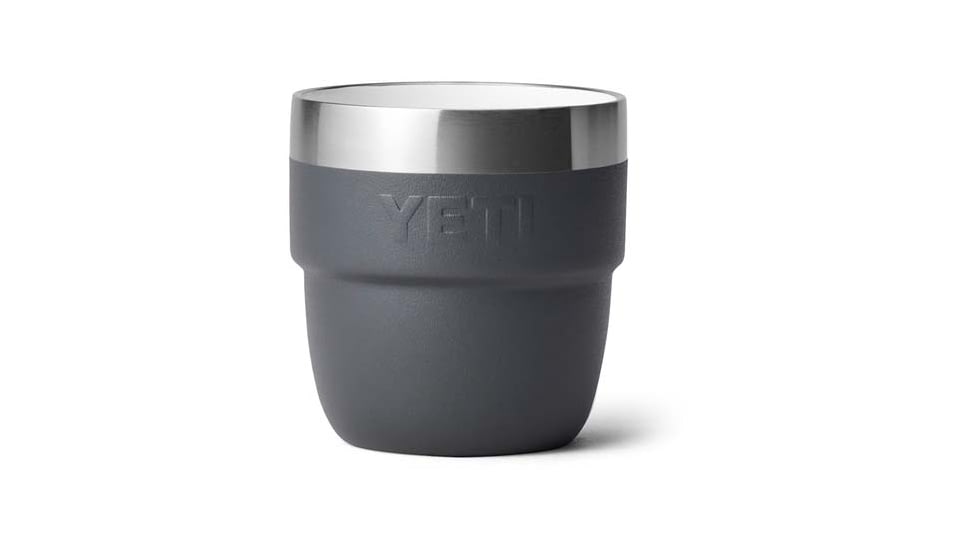 Yeti Rambler 4 oz Espresso Cup - 2 Pack, Charcoal, 4 oz, 21071501860