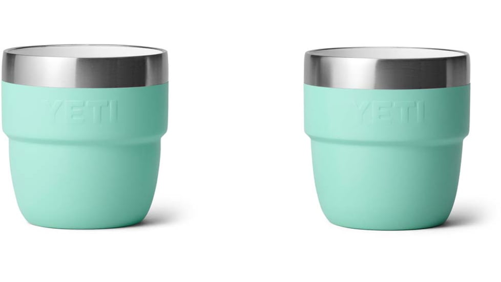 Yeti Rambler 4 oz Espresso Cup - 2 Pack, Seafoam, 4 oz, 21071504003