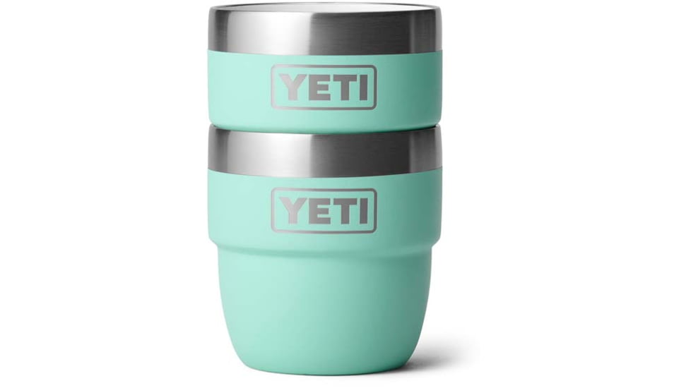 Yeti Rambler 4 oz Espresso Cup - 2 Pack, Seafoam, 4 oz, 21071504003