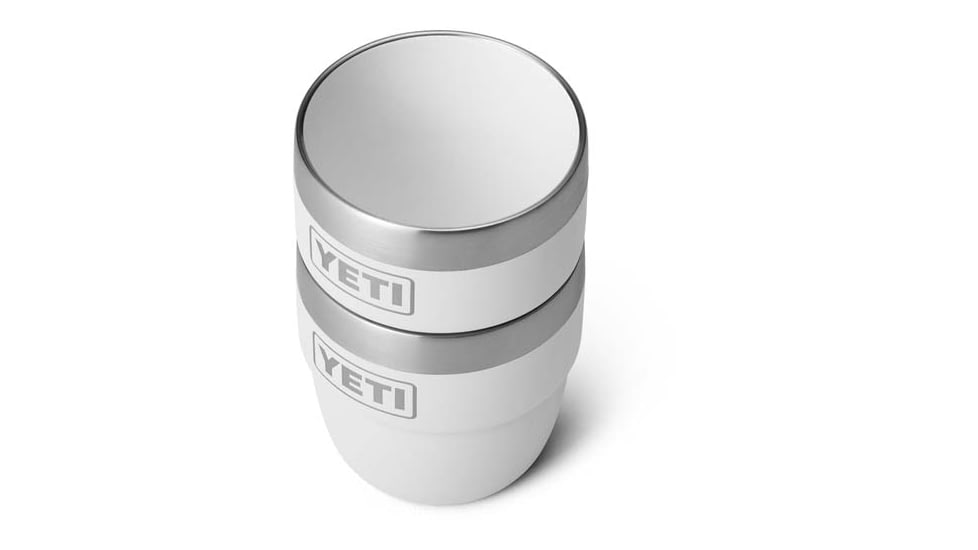 Yeti Rambler 4 oz Espresso Cup - 2 Pack, White, 4 oz, 21071504002