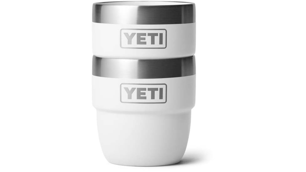 Yeti Rambler 4 oz Espresso Cup - 2 Pack, White, 4 oz, 21071504002