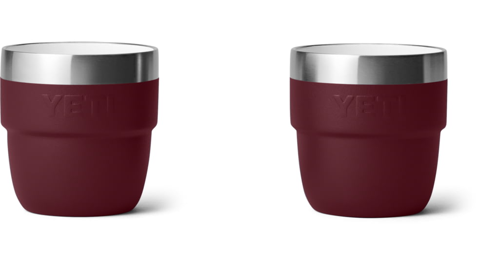 Yeti Rambler 4 oz Espresso Cup - 2 Pack, Wild Vine Red, 21071503219
