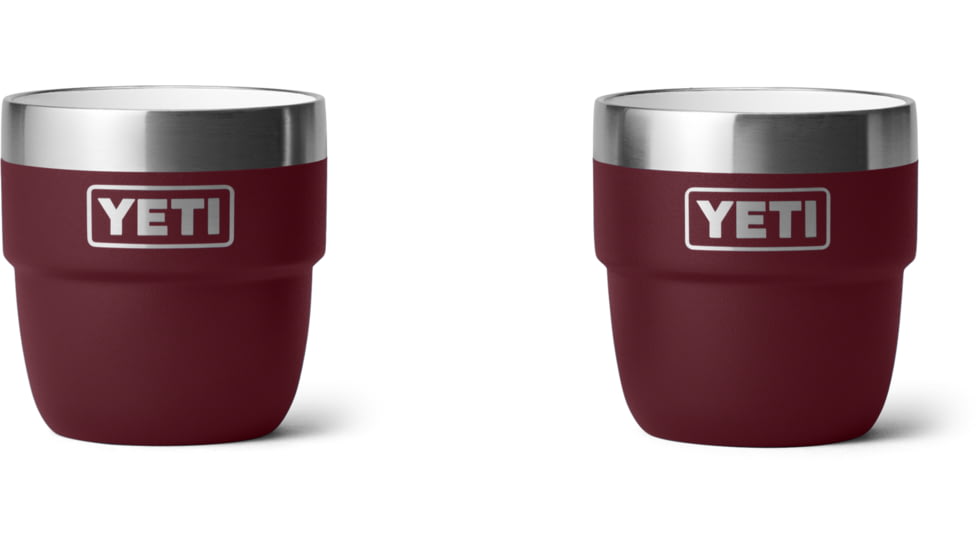 Yeti Rambler 4 oz Espresso Cup - 2 Pack, Wild Vine Red, 21071503219