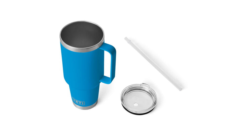 Yeti Rambler 42 oz Straw Mug Big Wave Blue, Big Wave Blue/Nave, 42 oz, 21071502896