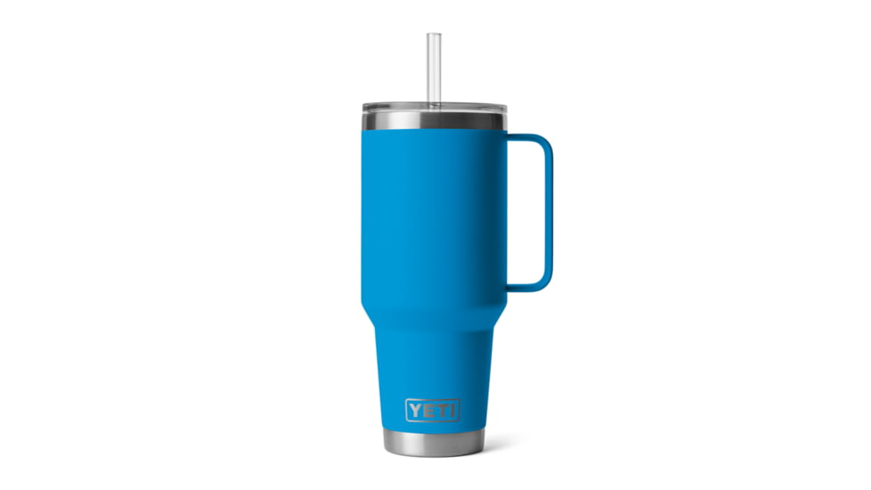 Yeti Rambler 42 oz Straw Mug Big Wave Blue, Big Wave Blue/Nave, 42 oz, 21071502896