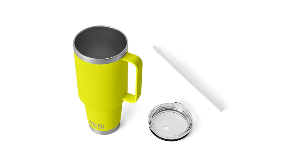 Yeti Rambler 42 oz Straw Mug, Firefly Yellow, 42 oz, 21071504728