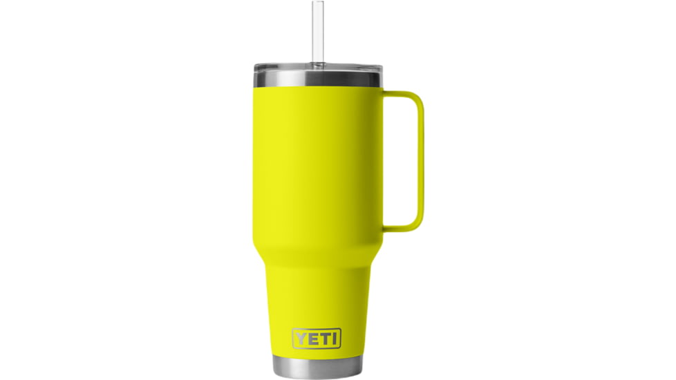 Yeti Rambler 42 oz Straw Mug, Firefly Yellow, 42 oz, 21071504728