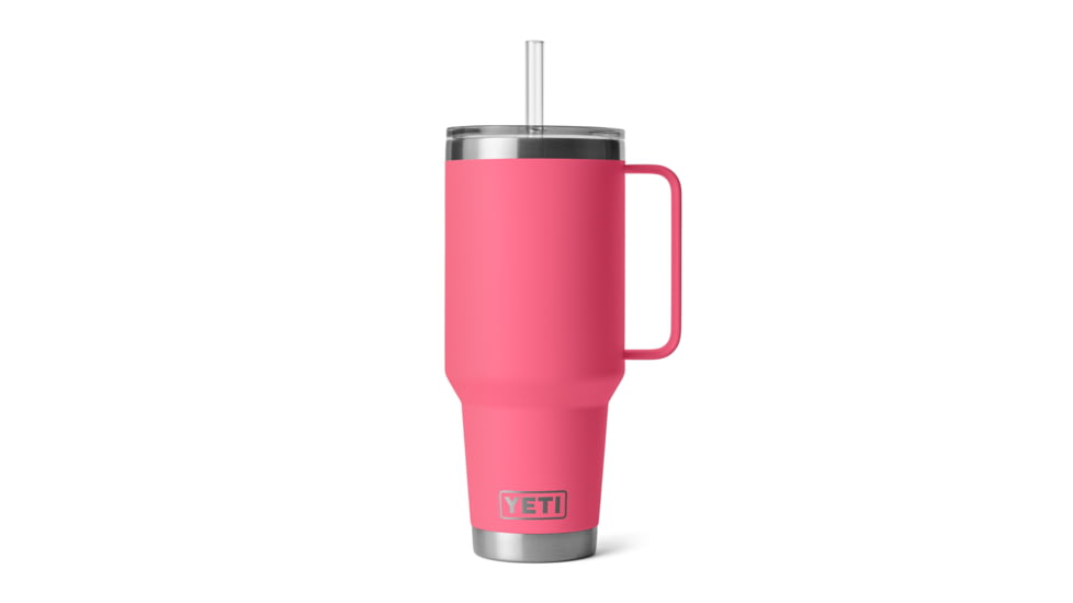 Yeti Rambler 42 oz Straw Mug Tropical Pink, Tropical Pink, 42 oz, 21071503011