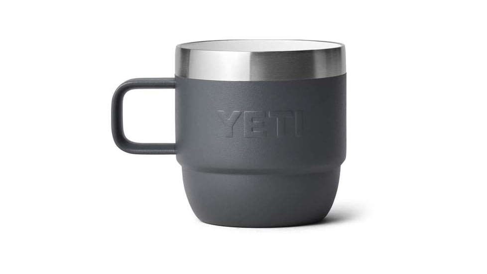 Yeti Rambler 6 oz Espresso Cup - 2 Pack, Charcoal, 6 oz, 21071501865